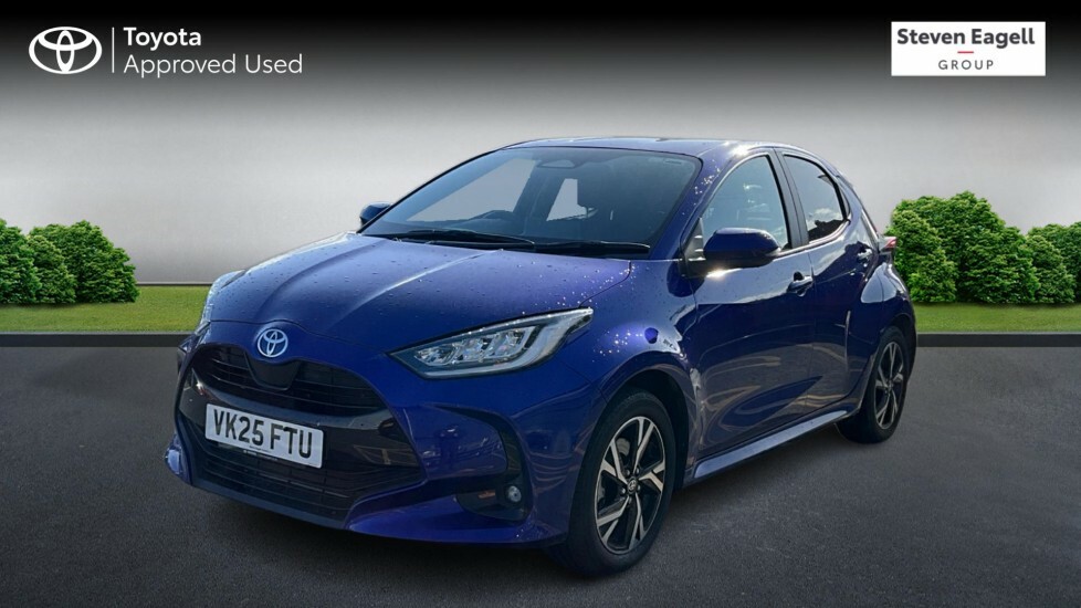 Toyota Yaris 1.5 Vvt-h Design E-cvt Euro 6 Ss VK25FTU Blue #3