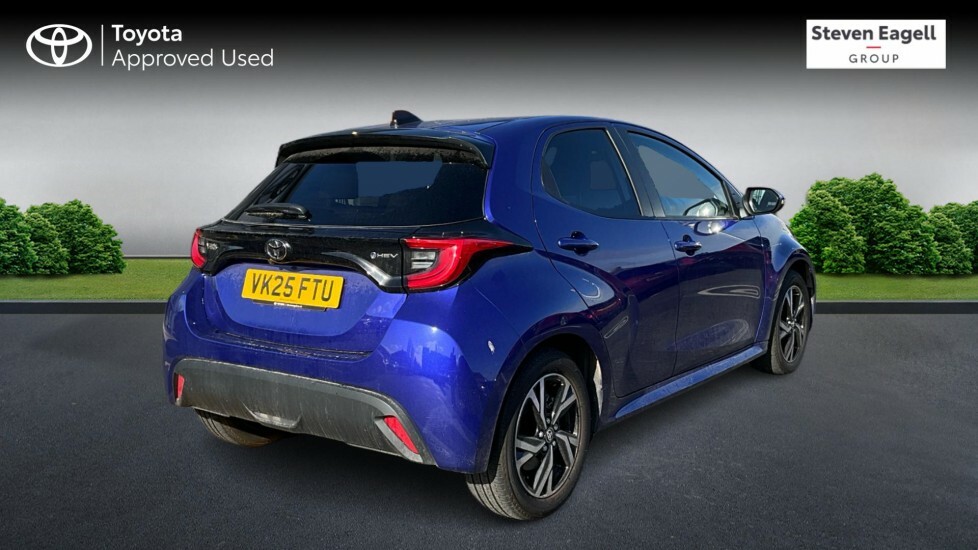 Toyota Yaris 1.5 Vvt-h Design E-cvt Euro 6 Ss VK25FTU Blue #2