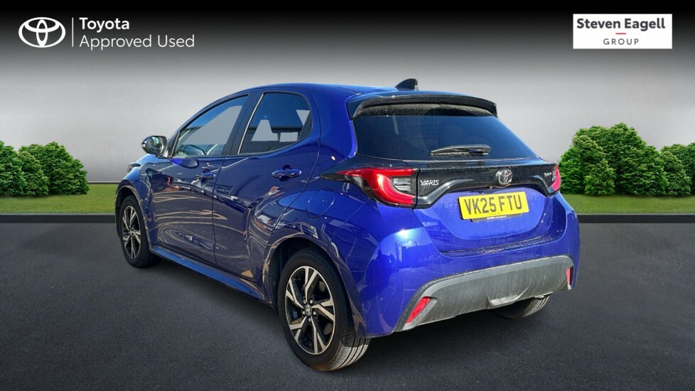 Toyota Yaris 1.5 Vvt-h Design E-cvt Euro 6 Ss VK25FTU Blue #4