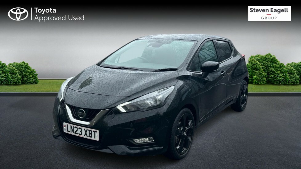 Nissan Micra 1.0 Ig-t N-sport Hatchback Euro Black #3