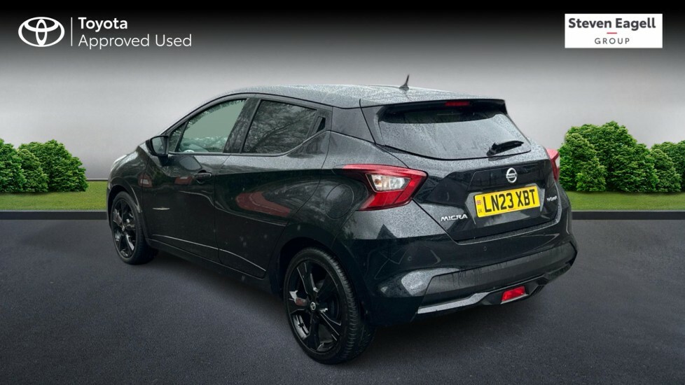 Nissan Micra 1.0 Ig-t N-sport Hatchback Euro Black #4