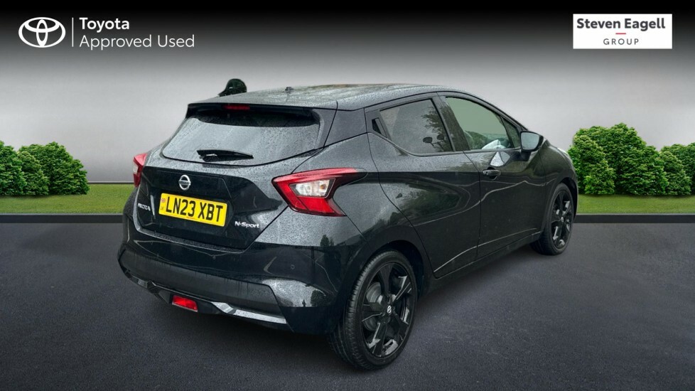 Nissan Micra 1.0 Ig-t N-sport Hatchback Euro Black #2