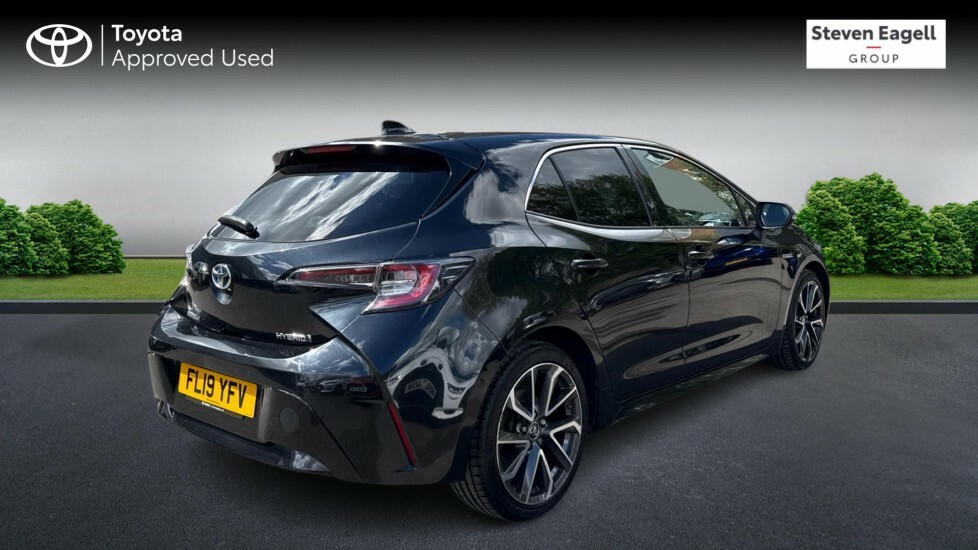 Toyota Corolla 1.8 Vvt-h Excel Cvt Euro 6 Ss FL19YFV Black #2
