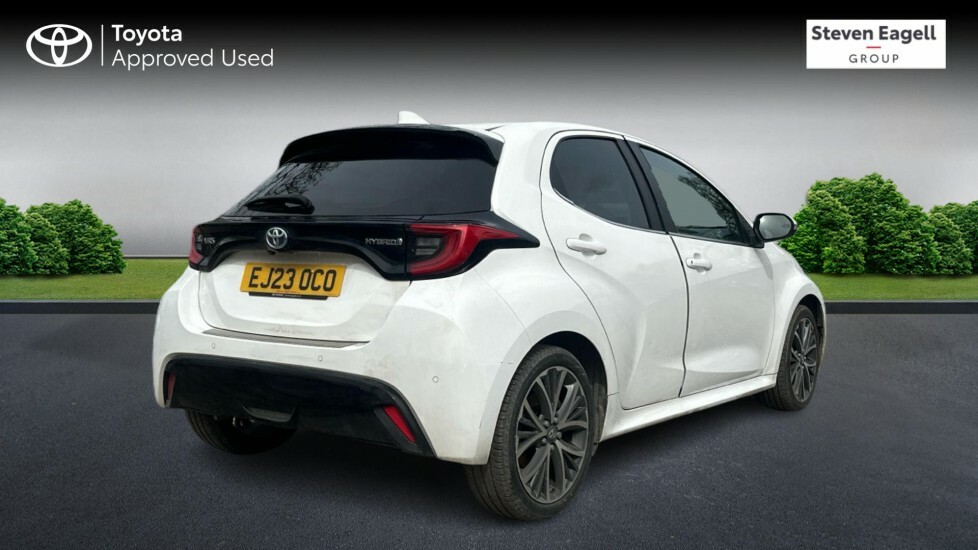 Toyota Yaris 1.5 Vvt-h Excel E-cvt Euro 6 Ss EJ23OCO White #2