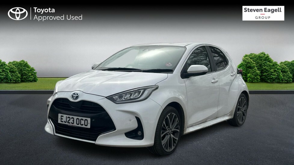 Toyota Yaris 1.5 Vvt-h Excel E-cvt Euro 6 Ss EJ23OCO White #3