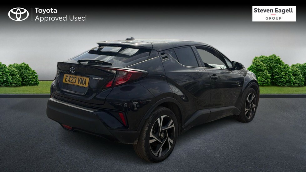 Toyota C-Hr 1.8 Vvt-h Design Cvt Euro 6 Ss EX23VMA Black #2