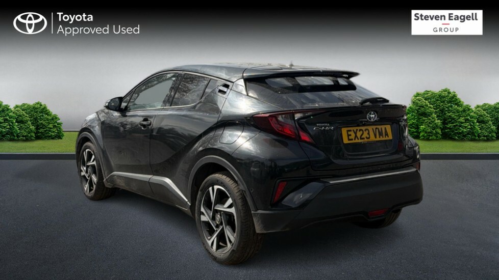 Toyota C-Hr 1.8 Vvt-h Design Cvt Euro 6 Ss EX23VMA Black #4