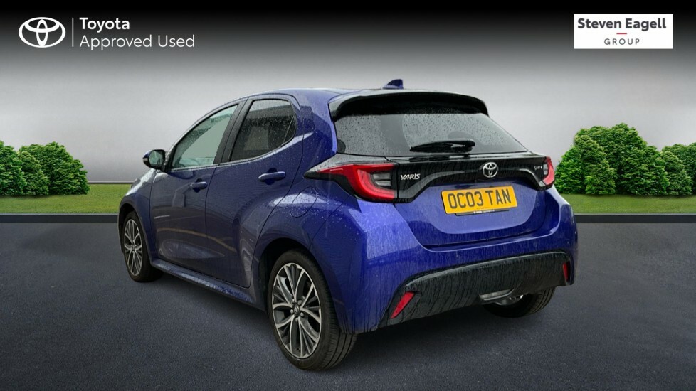 Toyota Yaris 1.5 Vvt-h Excel Hatchback Hybrid E-cvt VK25YGU Blue #4