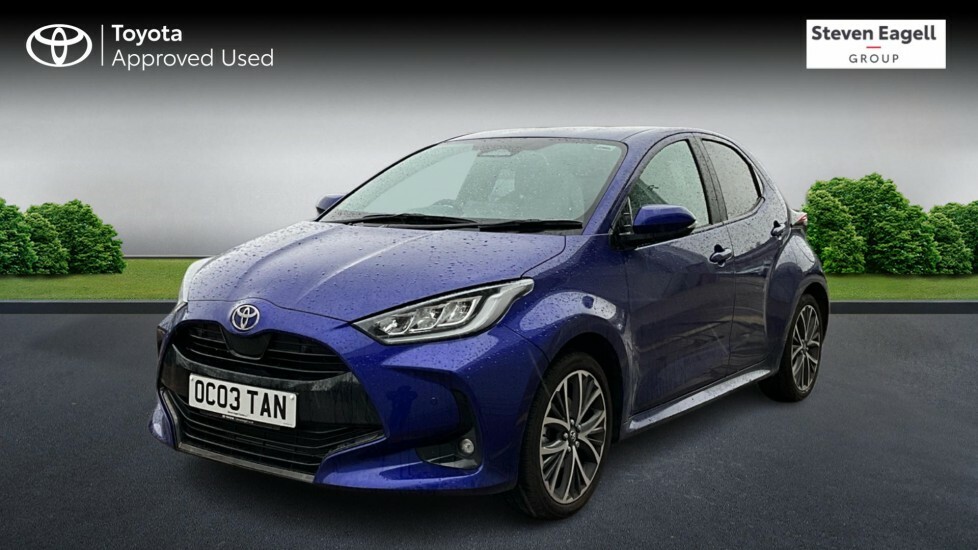 Toyota Yaris 1.5 Vvt-h Excel Hatchback Hybrid E-cvt VK25YGU Blue #3