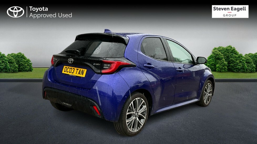 Toyota Yaris 1.5 Vvt-h Excel Hatchback Hybrid E-cvt VK25YGU Blue #2