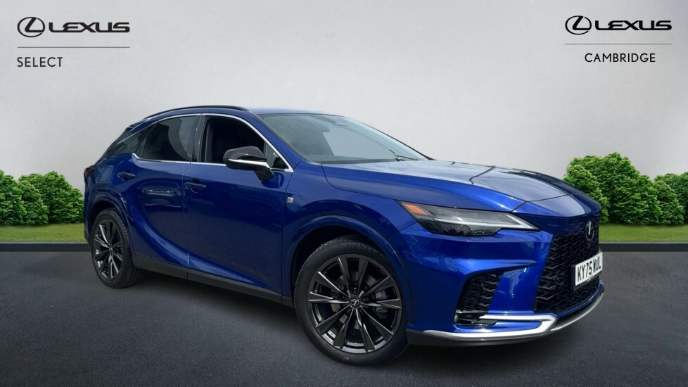 Lexus RX 2.5 450H 18.1Kwh F Sport Design Suv Pl Blue