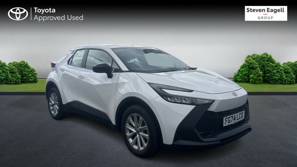 Toyota C-Hr 1.8 Vvt-h Icon Cvt Euro 6 Ss White