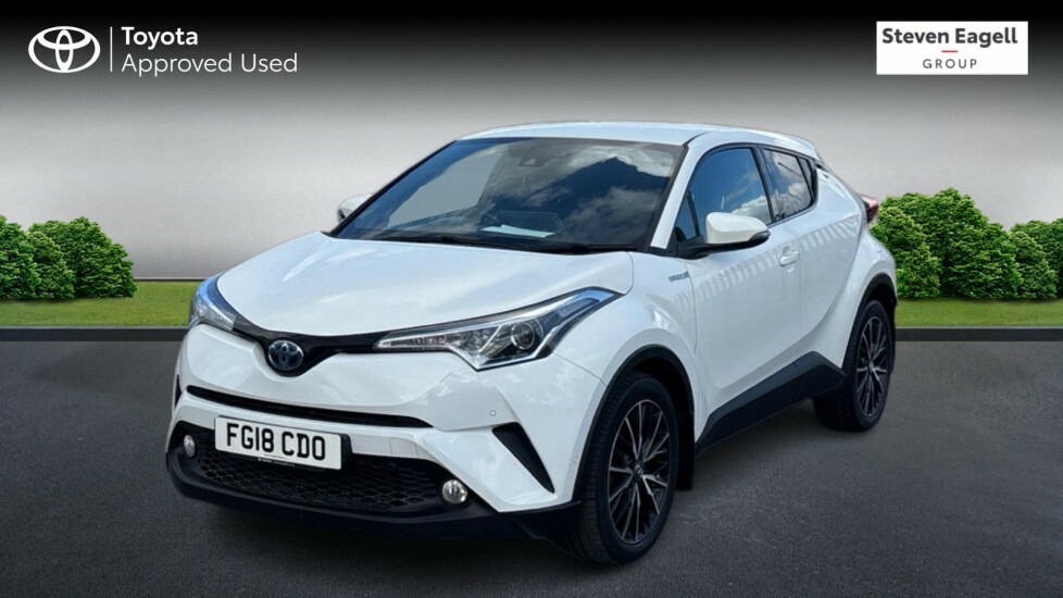 Toyota C-Hr 1.8 Vvt-h Excel Cvt Euro 6 Ss FG18CDO White #3