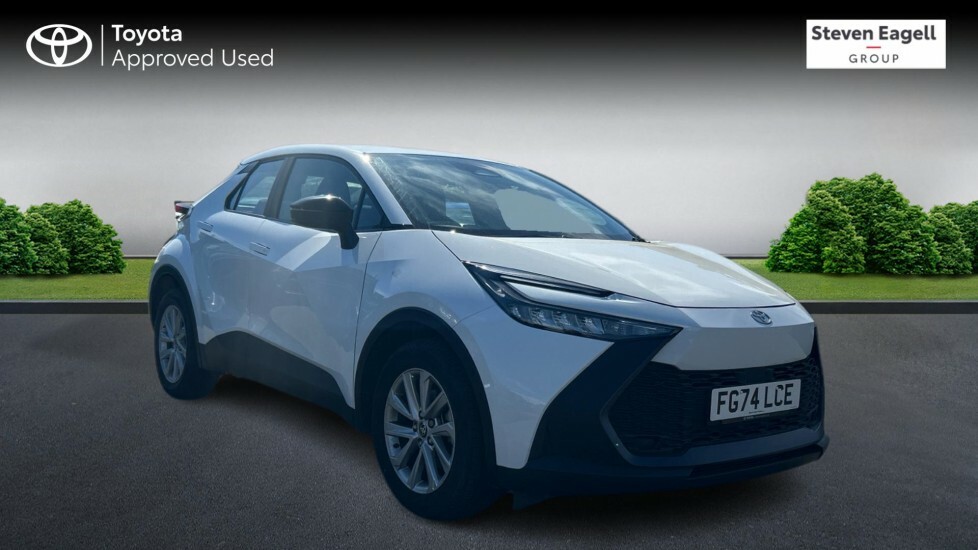 Toyota C-Hr 1.8 Vvt-h Icon Cvt Euro 6 Ss White