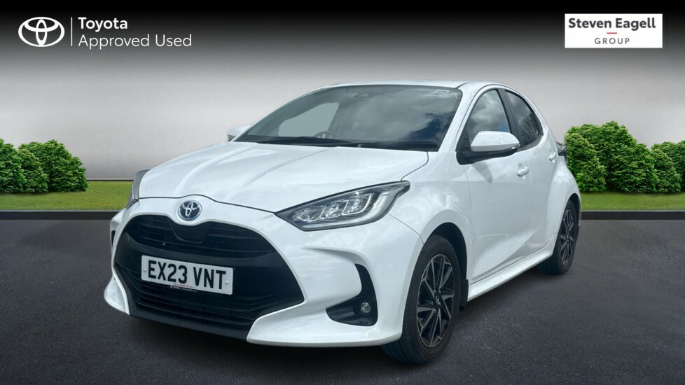 Toyota Yaris 1.5 Vvt-h Design E-cvt Euro 6 Ss EX23VNT White #3