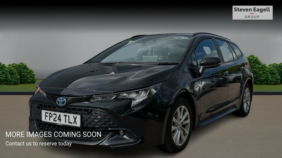 Toyota Corolla 1.8 Vvt-h Icon Touring Sports Cvt Euro 6 Ss FP24TLX Black #3