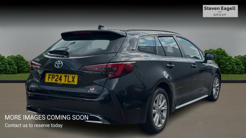 Toyota Corolla 1.8 Vvt-h Icon Touring Sports Cvt Euro 6 Ss FP24TLX Black #4