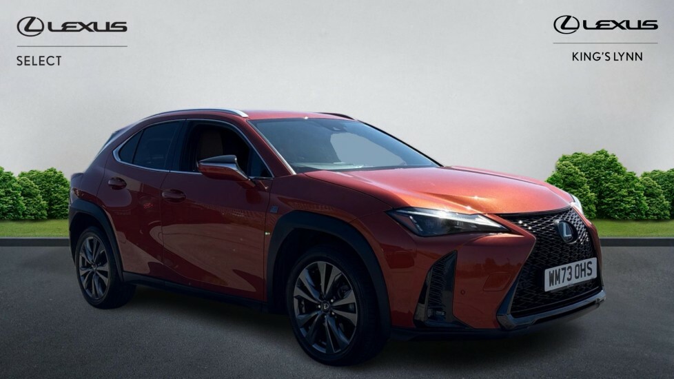 Lexus UX 2.0 250H F Sport Design E-cvt Euro 6 Ss Orange