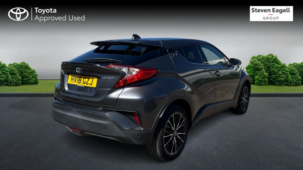 Toyota C-Hr 1.8 Vvt-h Excel Cvt Euro 6 Ss HV18GZJ Grey #2