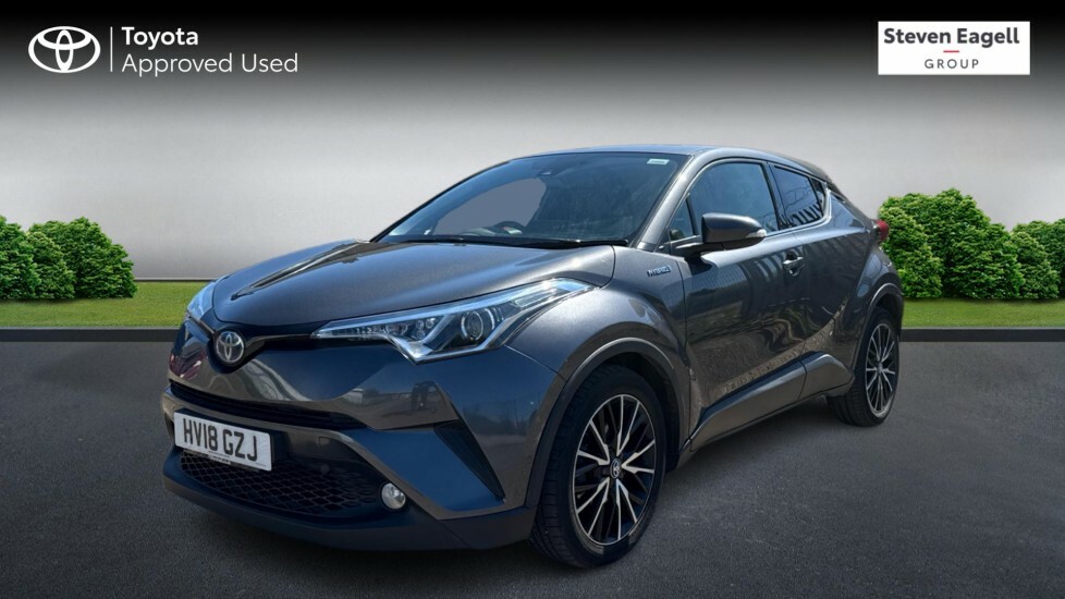 Toyota C-Hr 1.8 Vvt-h Excel Cvt Euro 6 Ss HV18GZJ Grey #3