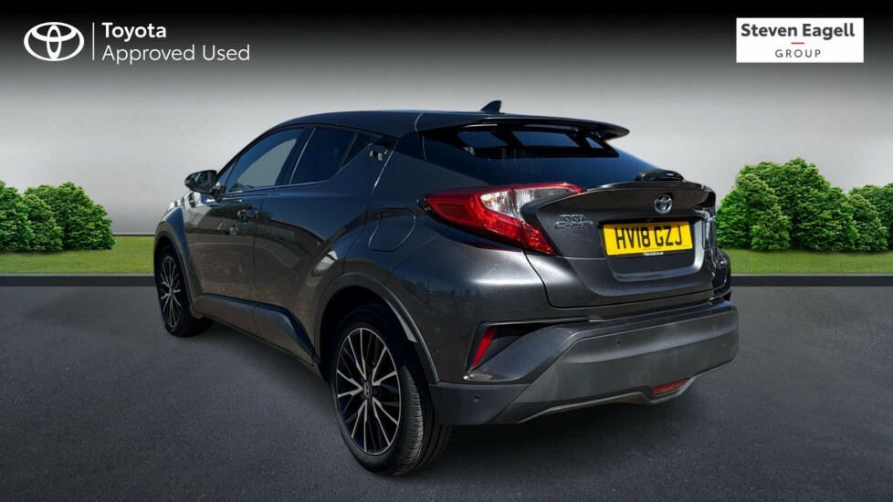 Toyota C-Hr 1.8 Vvt-h Excel Cvt Euro 6 Ss HV18GZJ Grey #4