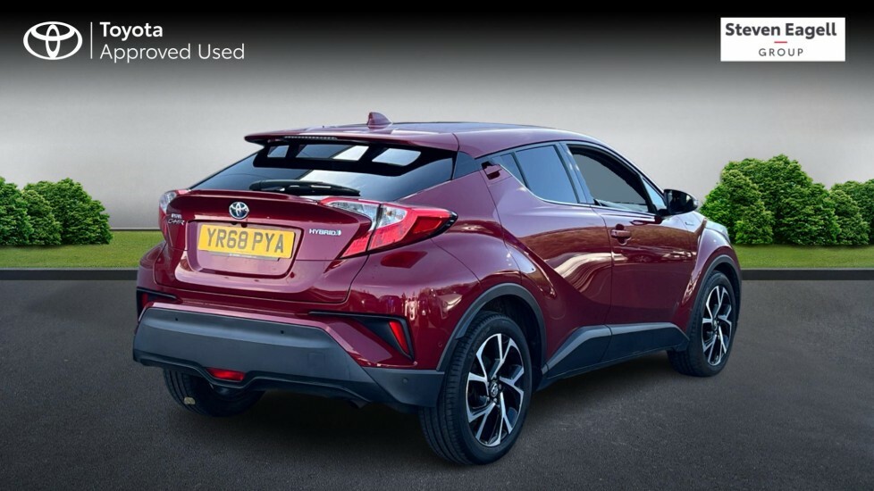 Toyota C-Hr 1.8 Vvt-h Design Cvt Euro 6 Ss YR68PYA Red #2