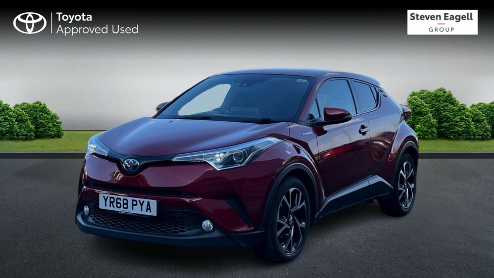 Toyota C-Hr 1.8 Vvt-h Design Cvt Euro 6 Ss YR68PYA Red #3