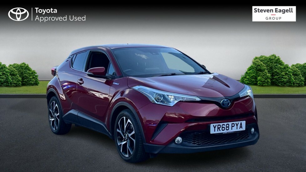 Toyota C-Hr 1.8 Vvt-h Design Cvt Euro 6 Ss Red