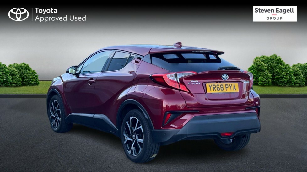 Toyota C-Hr 1.8 Vvt-h Design Cvt Euro 6 Ss YR68PYA Red #4