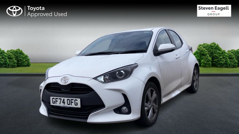 Toyota Yaris 1.5 Vvt-h Icon E-cvt Euro 6 Ss GF74OFG White #3