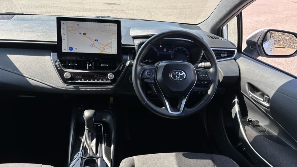 Toyota Corolla 1.8 Vvt-h Icon Touring Sports Cvt Euro 6 Ss FD74AVJ White #6