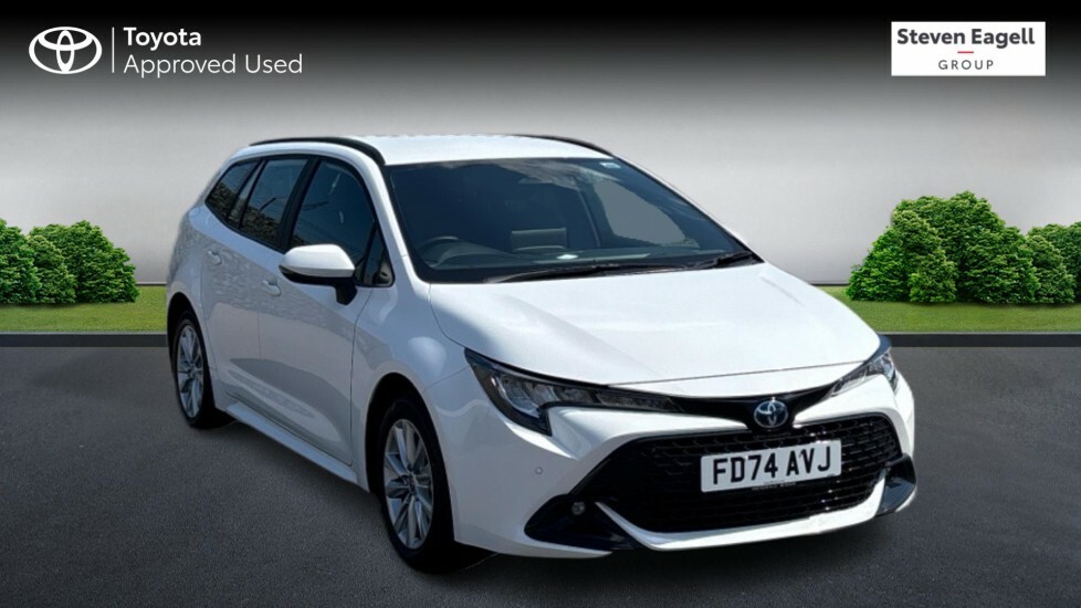 Toyota Corolla 1.8 Vvt-h Icon Touring Sports Cvt Euro 6 Ss White