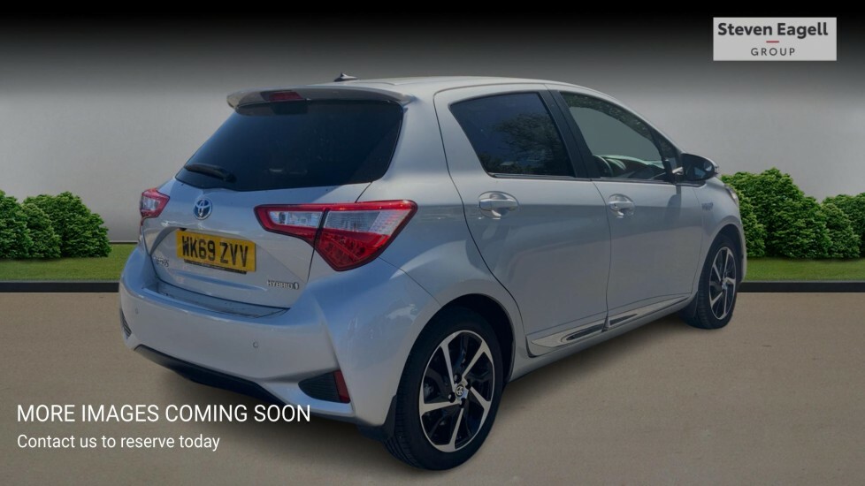 Toyota Yaris 1.5 Vvt-h Excel E-cvt Euro 6 Ss WK69ZVV Silver #4