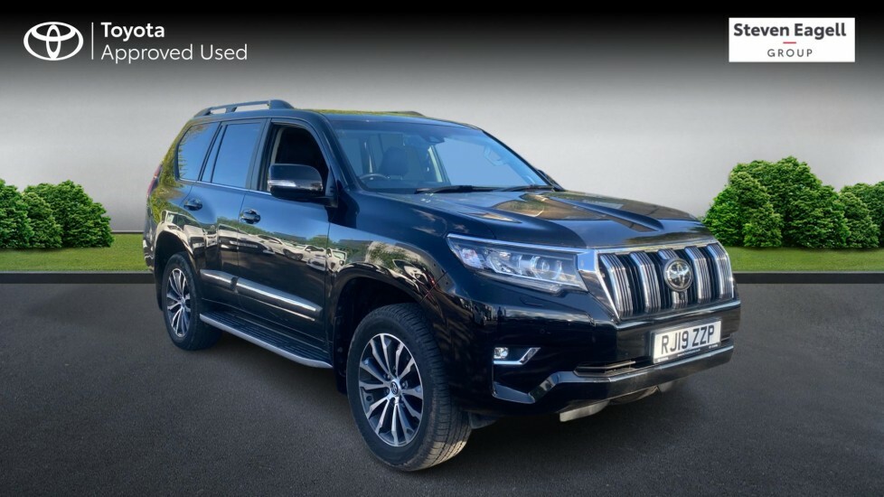 Toyota Land Cruiser 2.8D Invincible 4Wd Euro 6 7 Seat Black