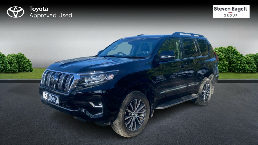 Toyota Land Cruiser 2.8D Invincible 4Wd Euro 6 7 Seat Black #3