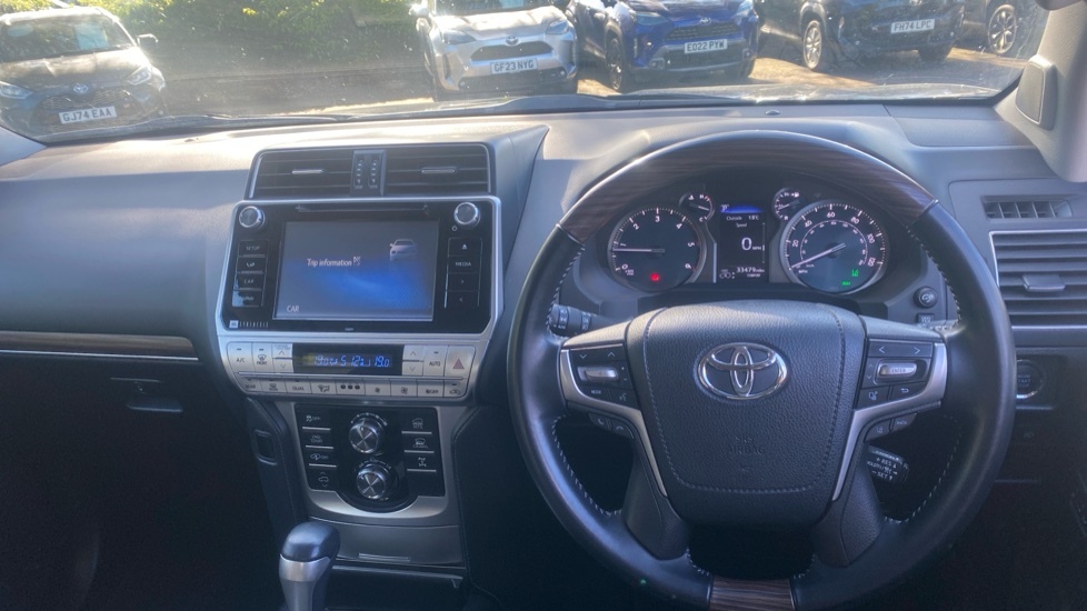 Toyota Land Cruiser 2.8D Invincible 4Wd Euro 6 7 Seat Black #5