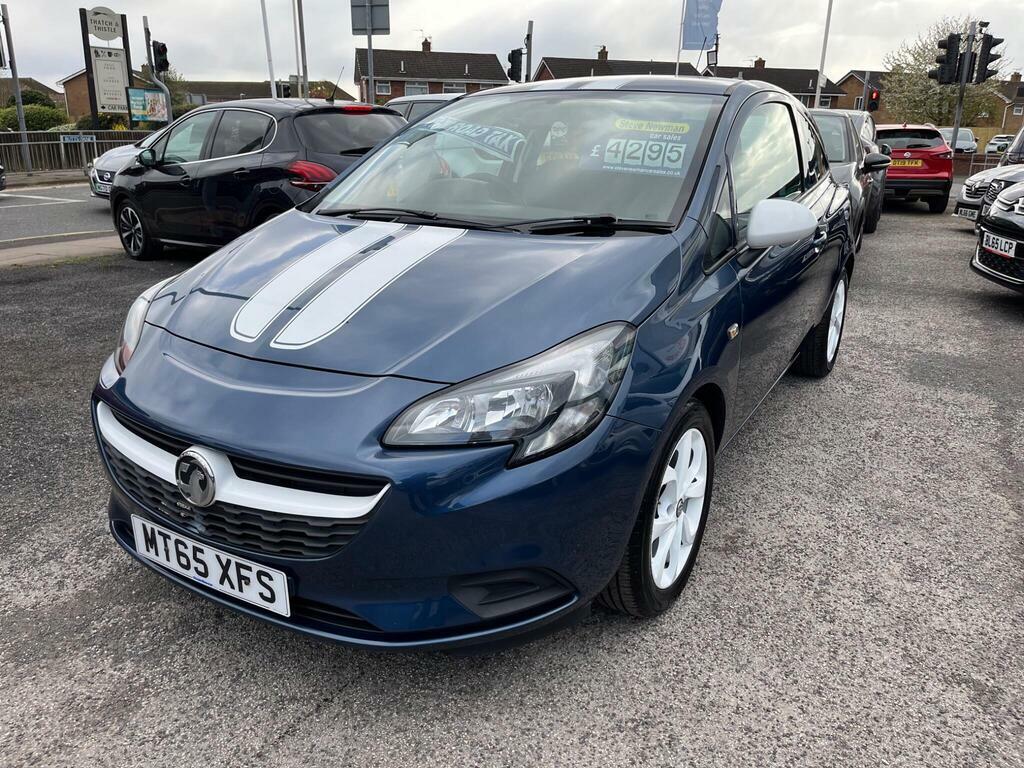 Vauxhall Corsa 1.4I Ecoflex Sting Euro 6 MT65XFS Blue #3