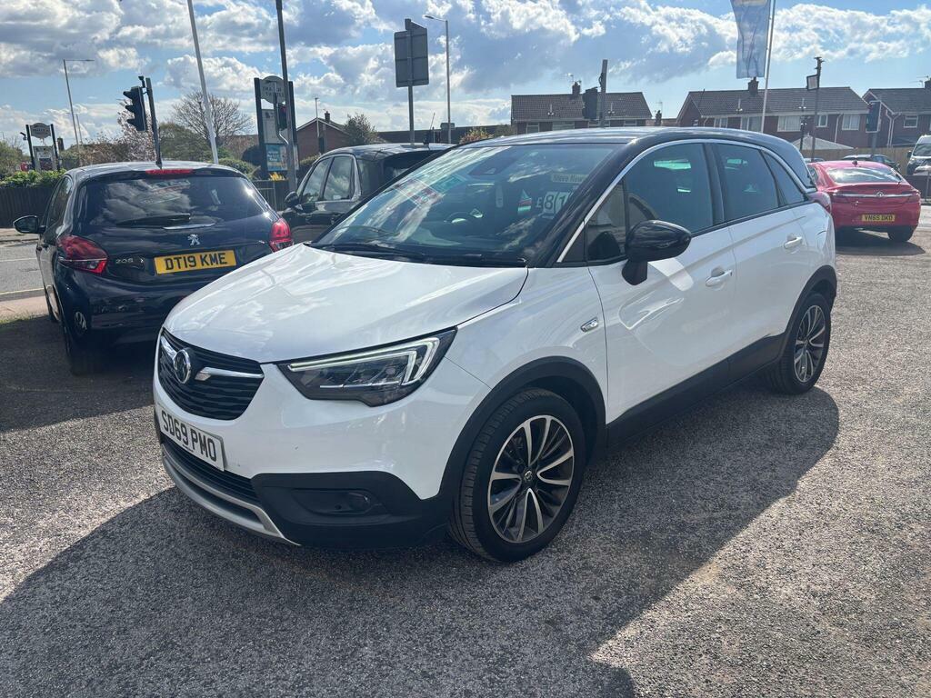 Vauxhall Crossland X 1.2 Elite Nav Euro 6 S S SD69PMO White #3