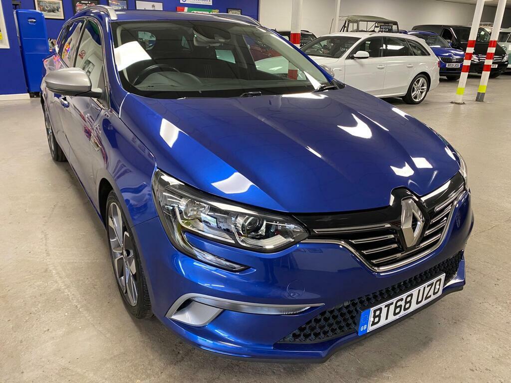 Renault Megane 1.5 Blue Dci Gt Line Sport Tourer Euro 6 S S Blue