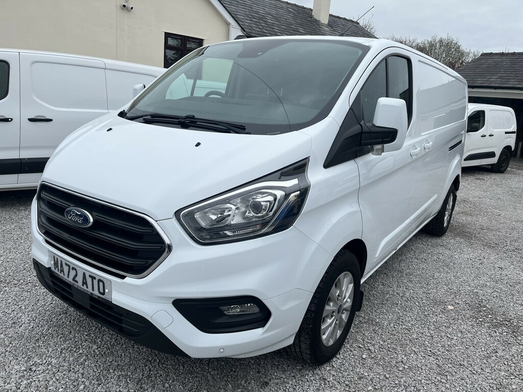 Ford Transit Custom Panel Van 2.0 Transit Custom Limited Van 300 L2 2. MA72ATO White #4