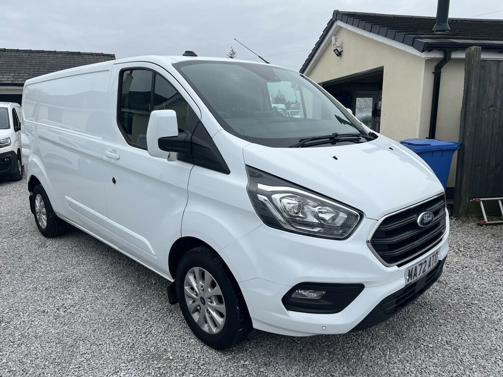 Ford Transit Custom Panel Van 2.0 Transit Custom Limited Van 300 L2 2. White