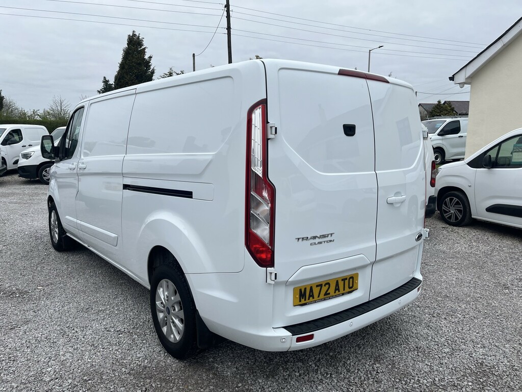 Ford Transit Custom Panel Van 2.0 Transit Custom Limited Van 300 L2 2. MA72ATO White #6