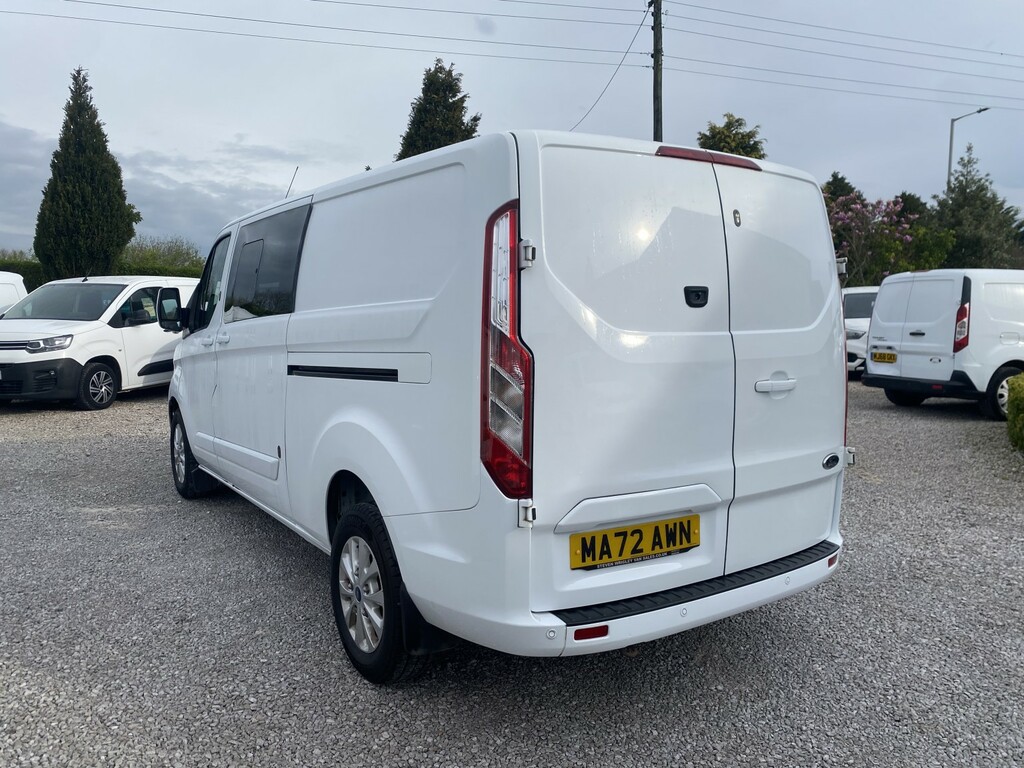 Ford Transit Custom Combi Van 2.0 Transit Custom Limited Dciv 300 L2 2 MA72AWN White #5