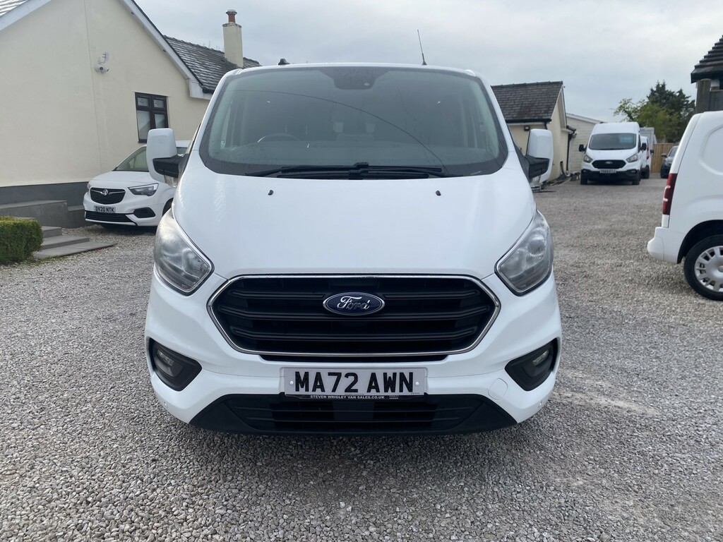 Ford Transit Custom Combi Van 2.0 Transit Custom Limited Dciv 300 L2 2 MA72AWN White #2