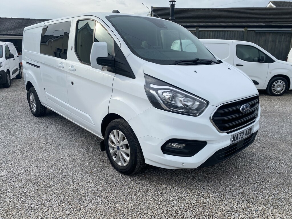 Ford Transit Custom Combi Van 2.0 Transit Custom Limited Dciv 300 L2 2 White