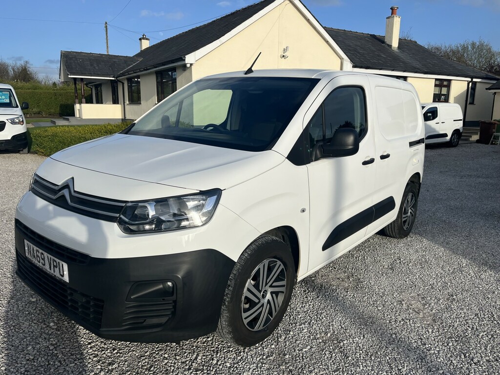 Citroen Berlingo Panel Van 1.5 Bluehdi 1000 Worker M 202069 NA69VPU White #4