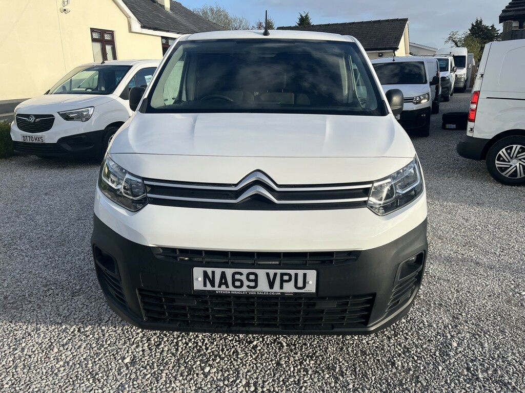 Citroen Berlingo Panel Van 1.5 Bluehdi 1000 Worker M 202069 NA69VPU White #2