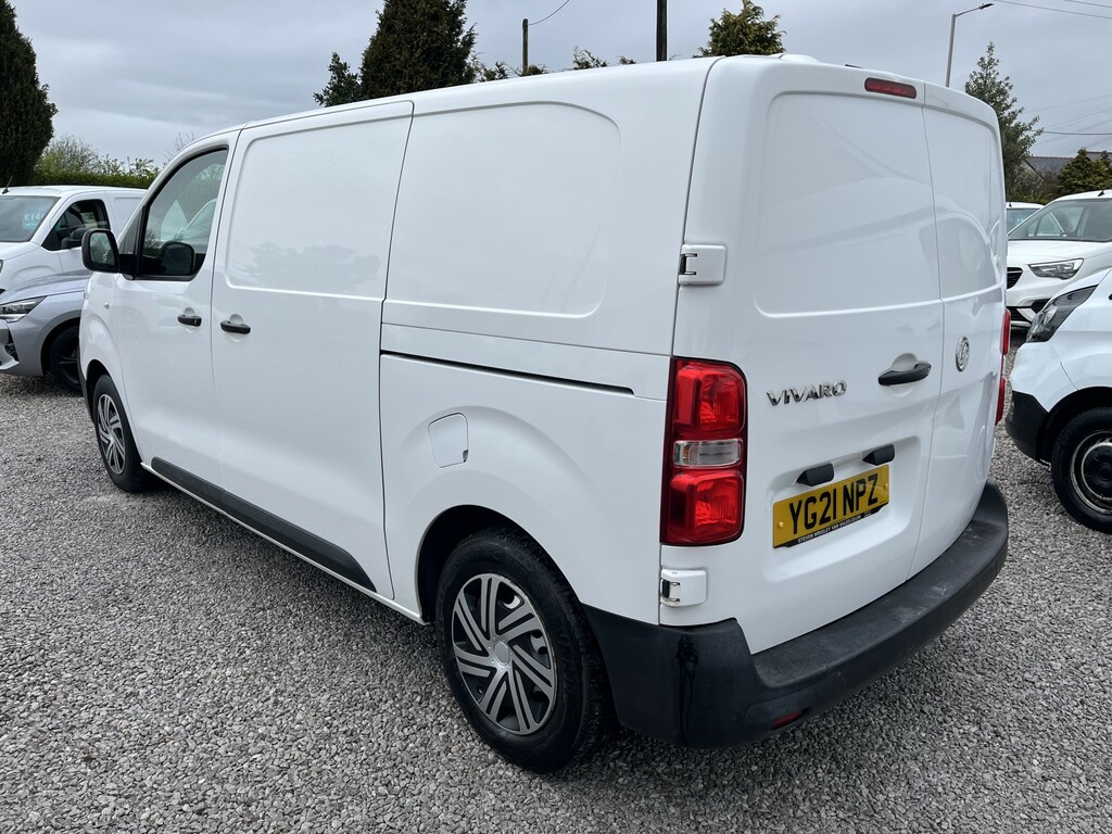 Vauxhall Vivaro Panel Van 1.5 Turbo D 2700 Edition 202121 White #6
