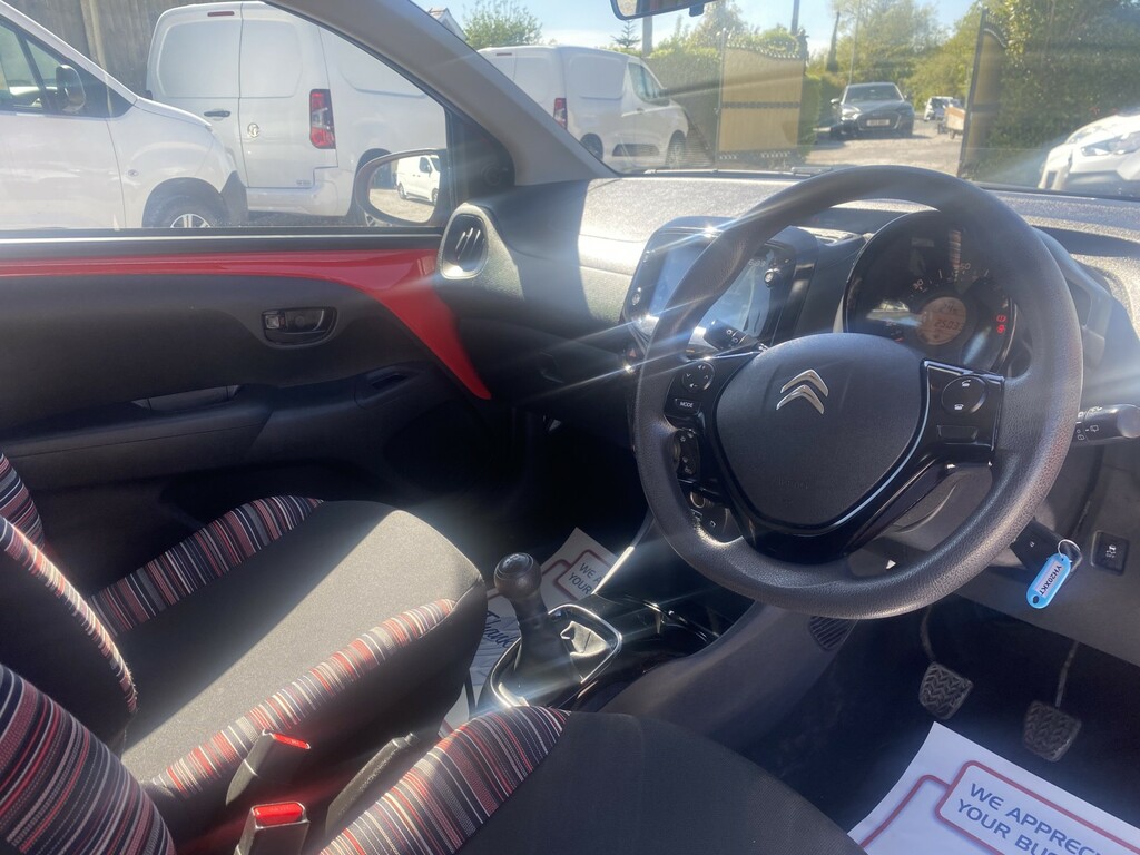 Citroen C1 Hatchback 1.0 Vti Feel 202020 YH20XKT Red #4