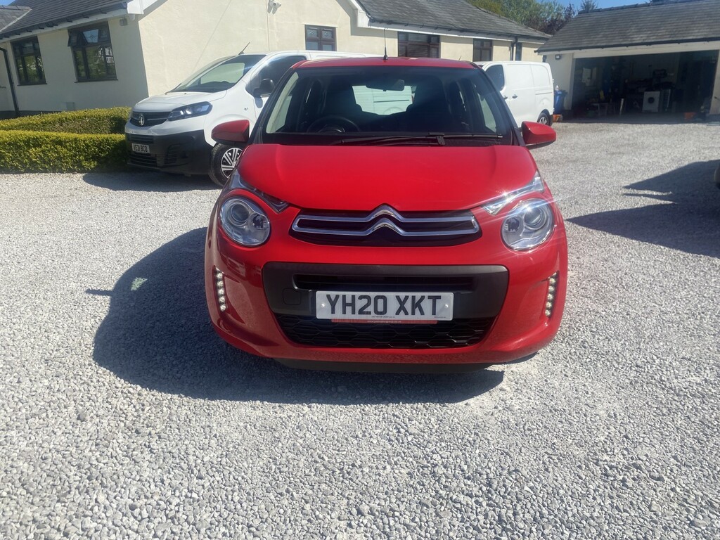 Citroen C1 Hatchback 1.0 Vti Feel 202020 YH20XKT Red #2